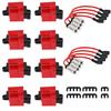 8x D581 Square Ignition Coils Ultra High & Spark Plug Wires 3859078 for GMC