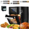 10L Digital Air Fryer Oven 1700W Low Fat Healthy Touch Panel Control Oil Free Black