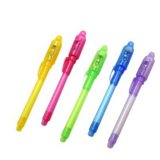 Invisible UV Highlighter Pen with LED Light – Multipurpose Magic Writing Tool for Journals and Gifts