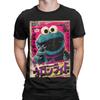 Neon Vintage Monster Novelty 100 Cotton TShirt sSesame Street Tops Tees For Unisex