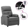 Day and Night - Day and Night Electric Recliner Light Gray Fabric