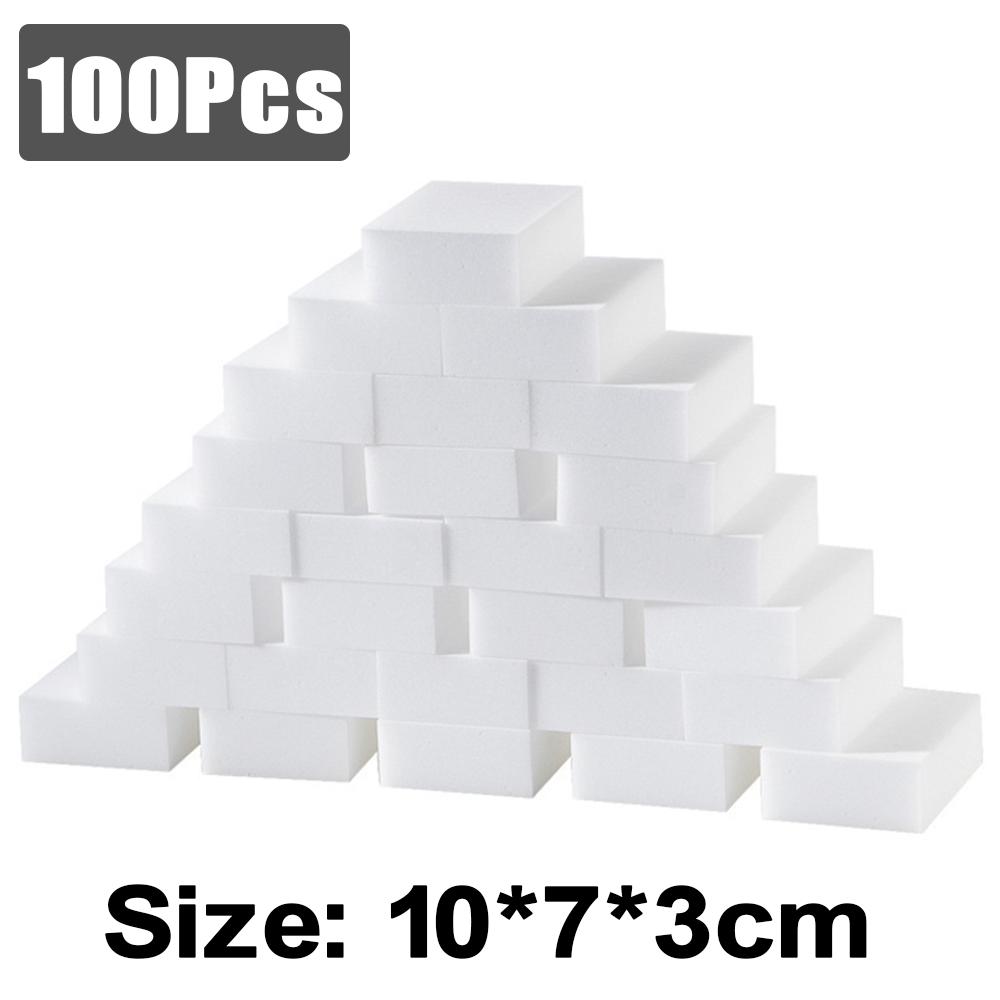 5-100Pcs Nano Cleaning Magic Sponges High Density Melamine Effectively Removes Stubborn Dirt Car Motorcycles Cleaning Tools
