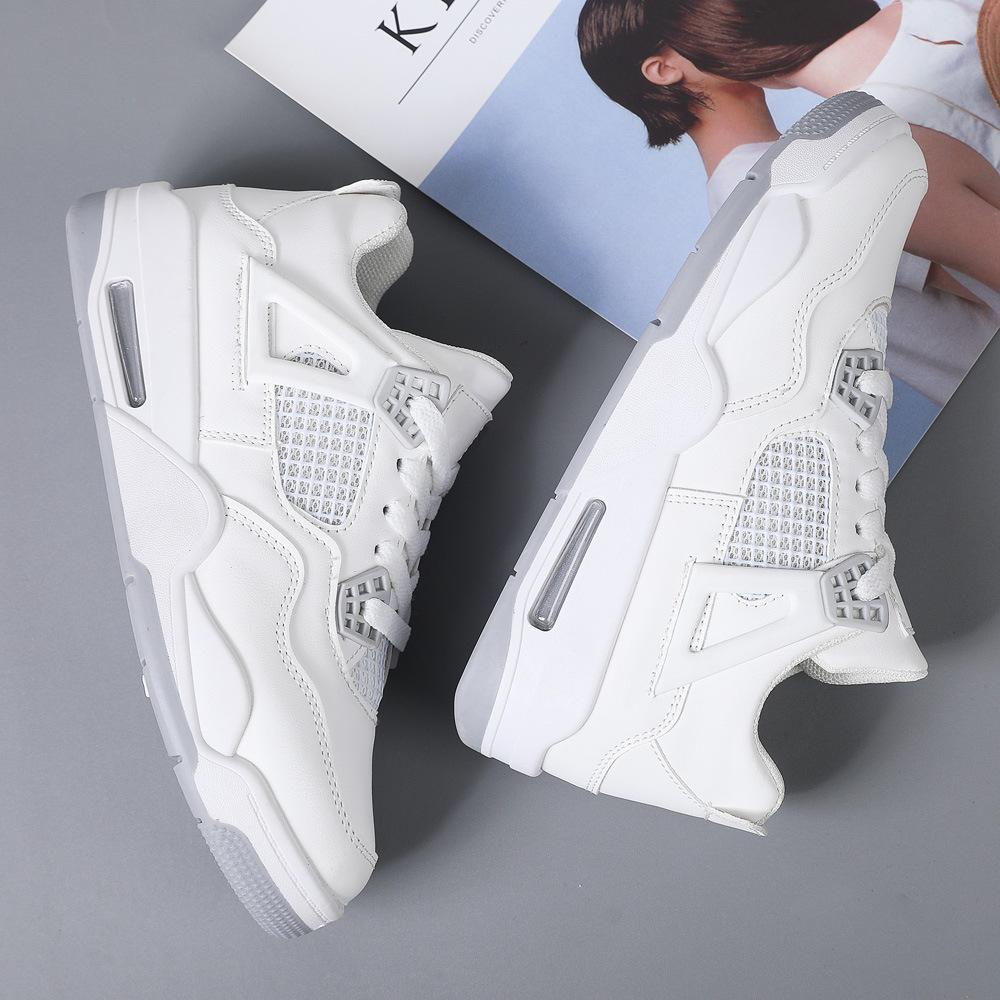 

Кроссовки женские высокие весенние новые уличные беговые кроссовки модные уличные универсальные баскетбольные кроссовки женская обувь 41 белый