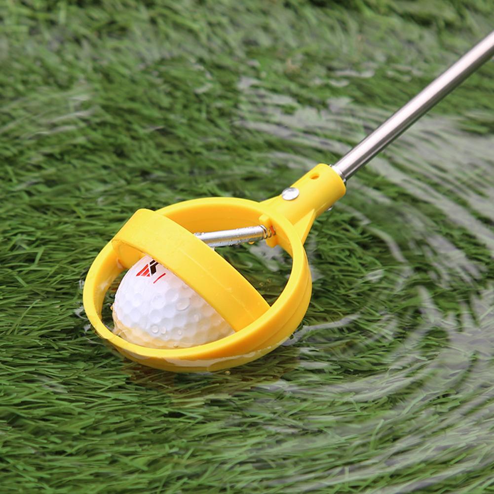 Golf Ball Retriever for Water Stainless 8 Sections Telescopic Extandable Golf Ball Picker Pick Up Tool Golf Accessories