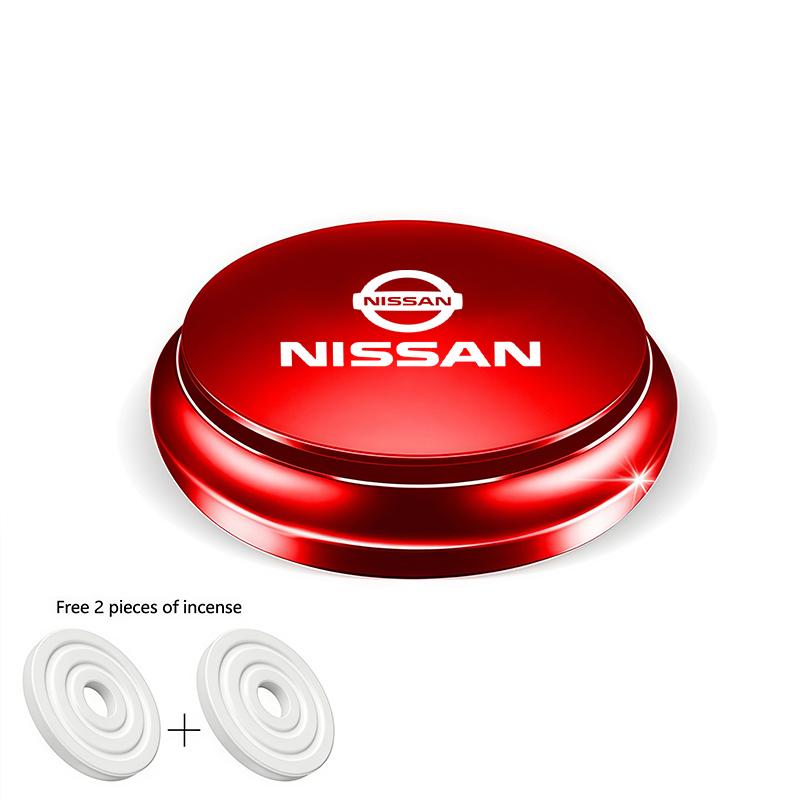 For Nissan MBQ1Tire Valve Cap Car Air Freshener Solid Perfume Rotating Aromatherapy Decor For Nissan Qashqai J11 J12 Teana Sylphy N7 Note Juke