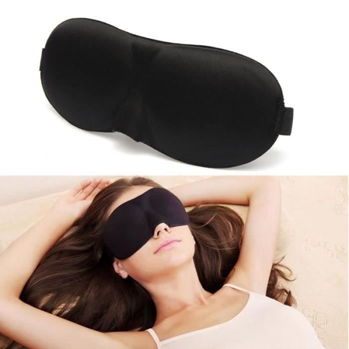 Sleep Mask - AS11906 - 3D - Light-blocking - Relaxation - Black