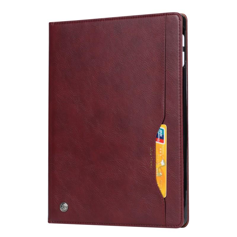 IPad Pro 11-inch Folio Case With Pen Slot Card Holder PU Leather Cover Sleep/Wake Function Anti-Slip Shockproof Design