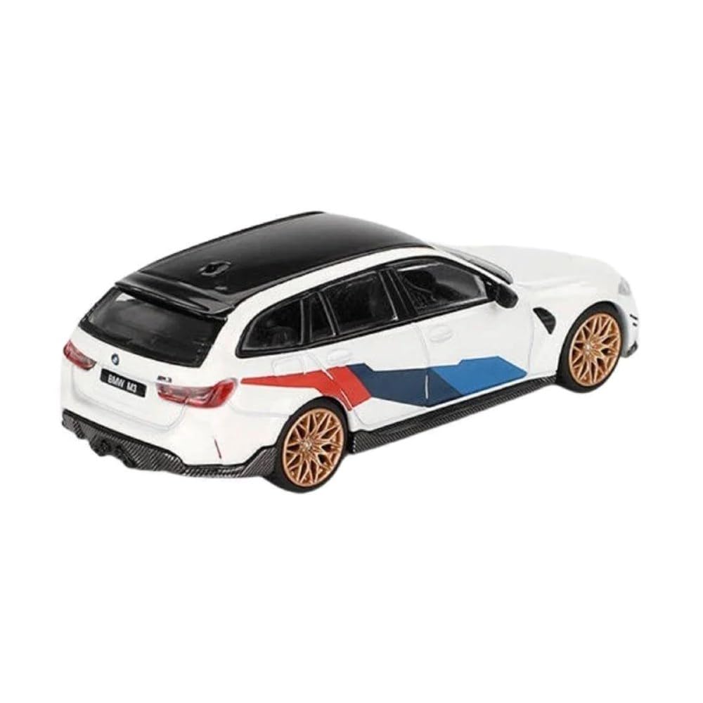 MINI GT scale BMW M3 M Performance Touring Alpine White Finished Product 1/64 (Left-hand drive)