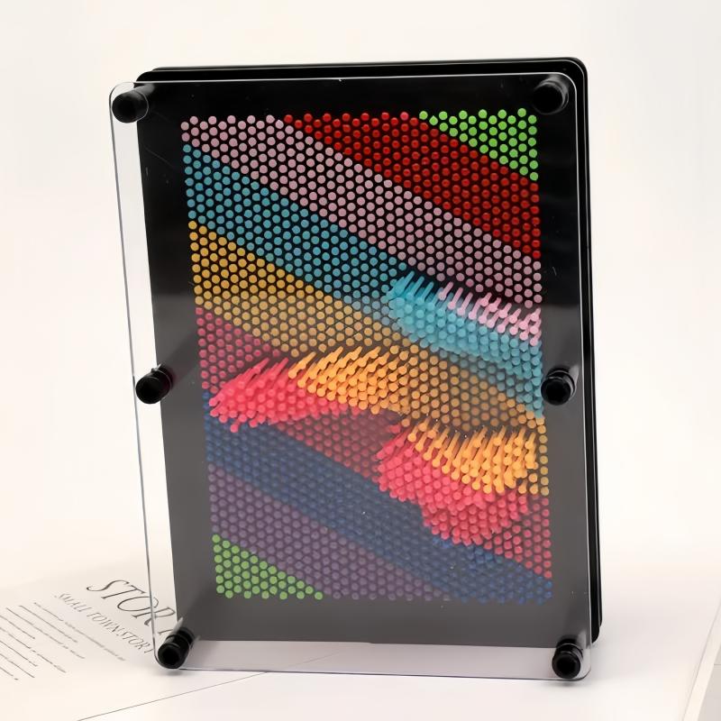 3D Clone Metal Pin Antistress Art Clone Hand Shape Model Kid Toys Pinscreen Needle Board Sculptures Painting Carving Pinart Gift