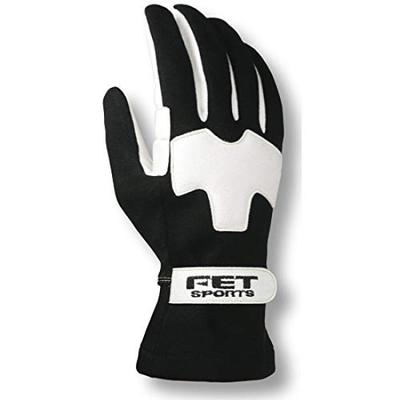 FET Sports 3D Lightweight Gloves Racing Gloves Gloves Black X White L Size 71172507FT3DLW07