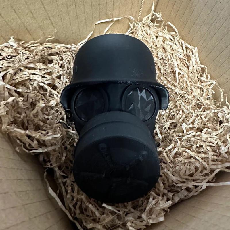 Trailer Hook Cover With Steel Helmet And Gas Mask 3d Printed Trailer Hook Ball Cover Can Prevent Rusting Of The Receiving Tube
