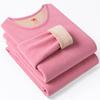 Thick Thermal Underwear Set Men Women Half Turtleneck Long Sleeve Top Pants Fleece Lined Warm Base Layer