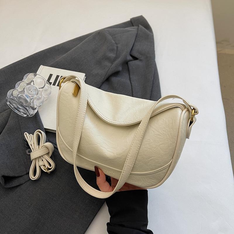 Fashion niche underarm small bag women's new retro versatile single shoulder dumpling bag messenger bag