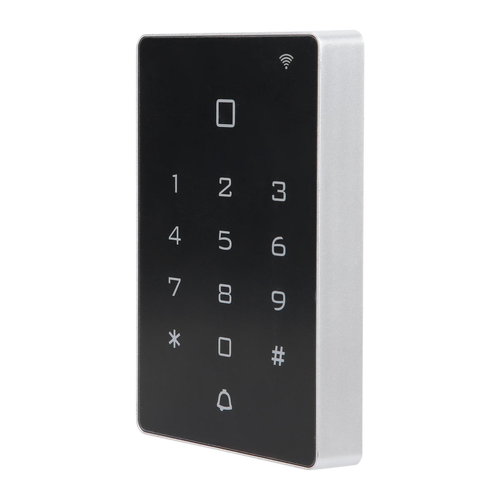 

Access Control Remote WIFI 13.56MHZ Card Unlock Password WG26 34 Lighted Keyboard for Tuya