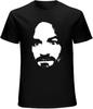 Charles Manson T Shirt Man's Fashion Black Unisex Tees