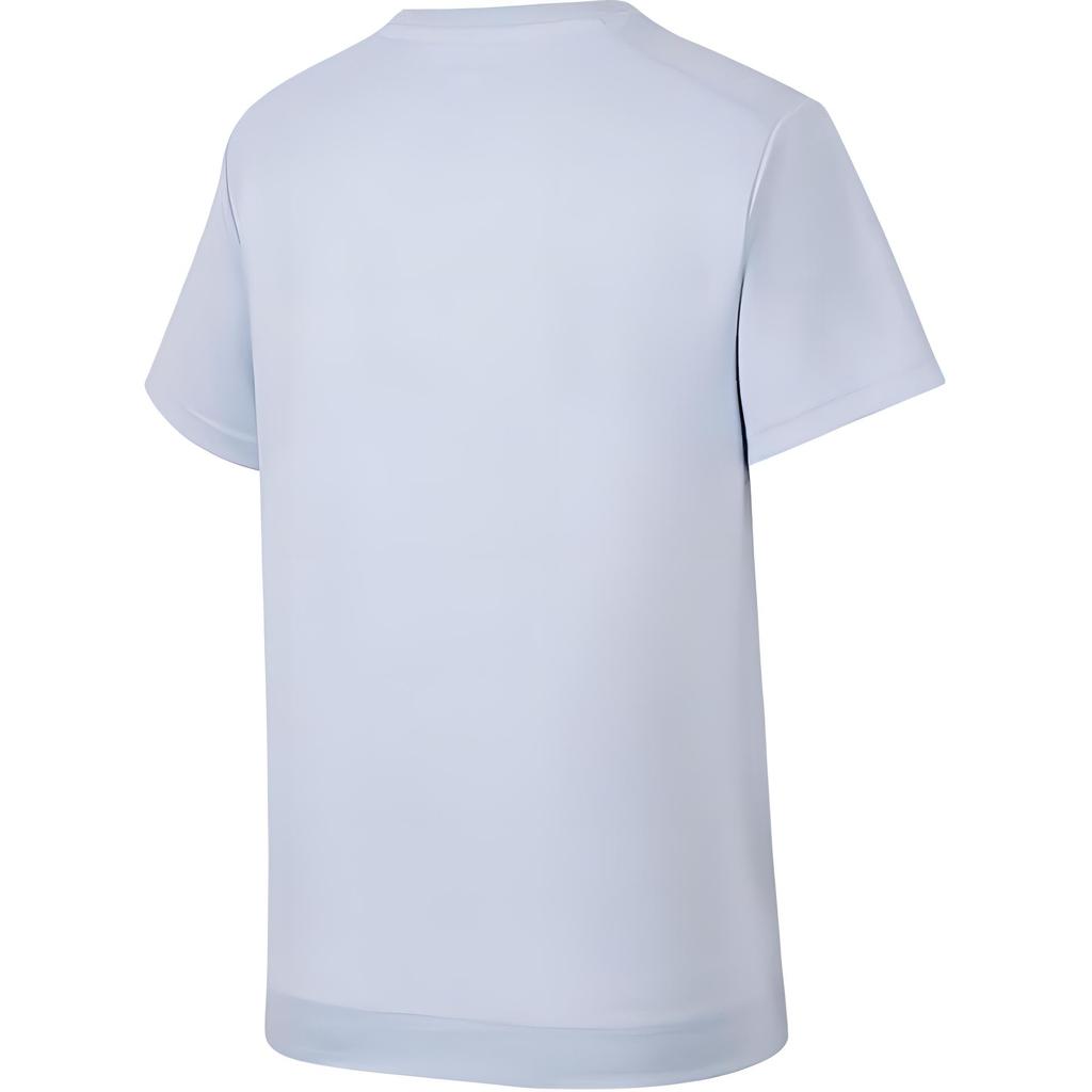 Adidas Soft And Comfortable Crew Neck Pullover With Embroidered Pattern Short Sleeve T-Shirt Women Tops Blue JD5251