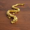 3D Dragon Statue Ornament Moveable Body Joints Exhibition Hall Advanced Decoration Zodiac Animal Brass Crafts