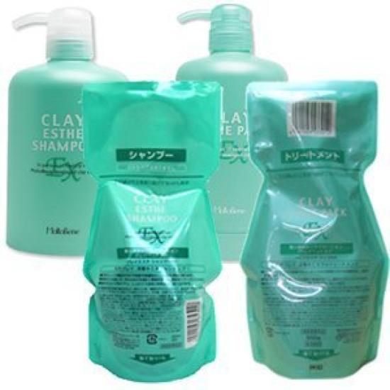 

Moltobene Clay Esthe Shampoo EX 500ml Pack EX 500g Set with special cartridge +