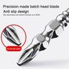 S2 High Hardness Cross Screwdriver Bit 65/100mm Electric Drill Bit  for Hand Drills Electric Drills