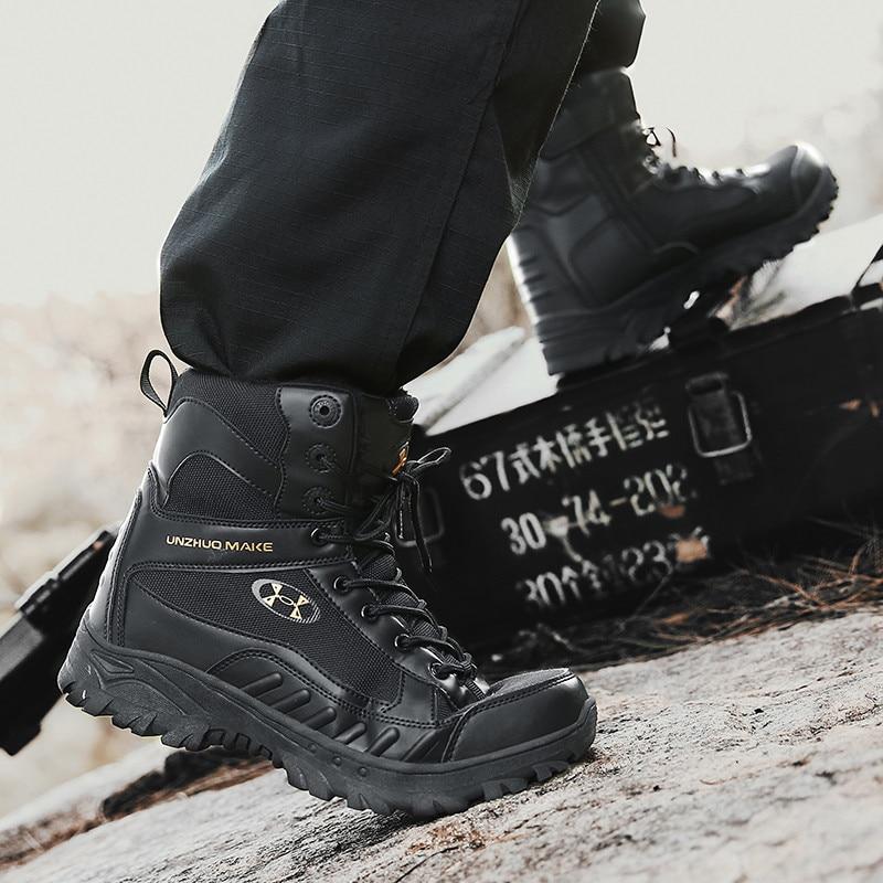 Botas tácticas militares de invierno 2021 con pieles Al aire libre  Entrenamiento de fuerzas especiales Zapatos tácticos Tobillo Hombres Botas  del ejército Botas Senderismo comprar a buen precio — entrega gratuita,  reseñas
