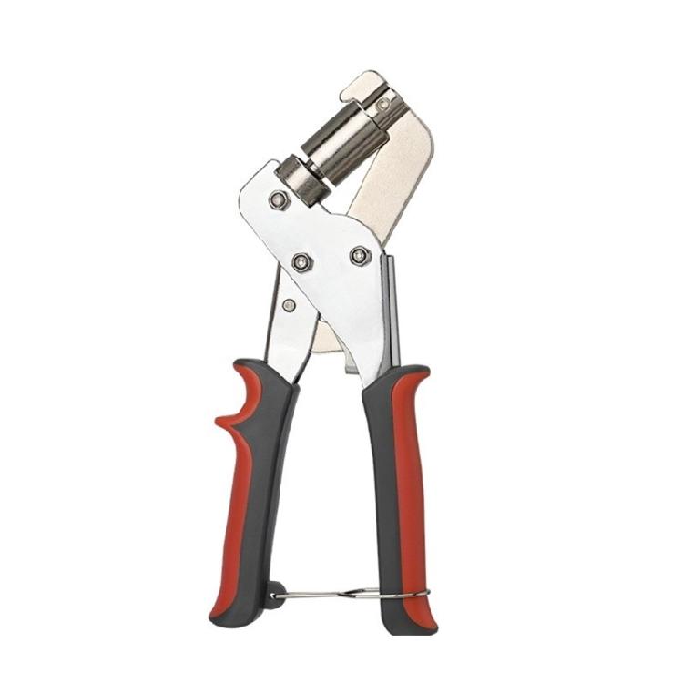 Grommet Hand Press Pliers Handheld Hole Punch Pliers with Ergonomical Handle for Craft Enthusiasts
