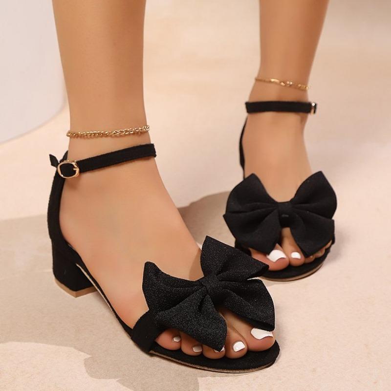 Fashion Lace Elegant  Sandals Woman Shoes Summer New 2025 Fashion Plus Size Pumps Dress Open Toe Designer Sandalias De Mujer