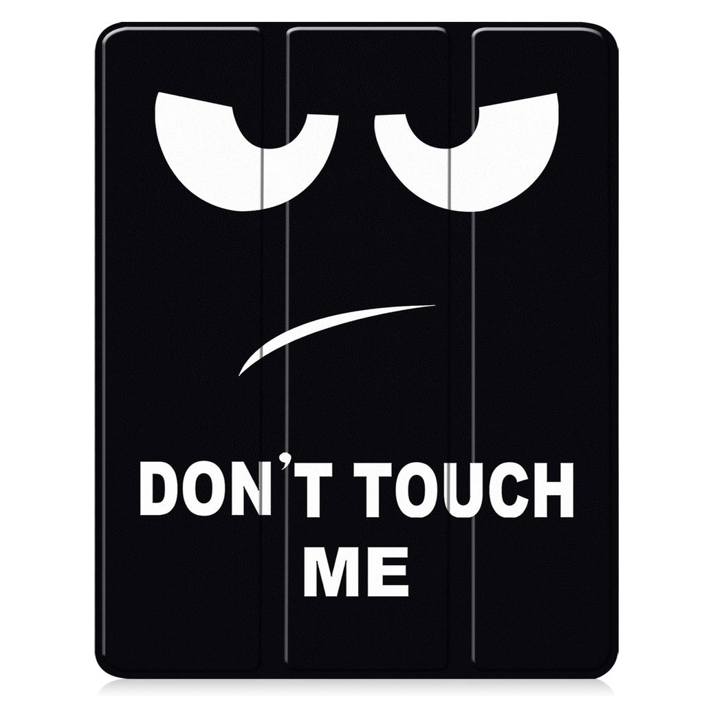 For iPad Air 13 (2025)/(2024) Tablet Case Pattern Printing Tri-Fold Stand Leather + TPU Cover with Pen Holder