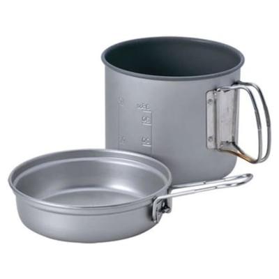 Snow Peak Trek Aluminum Deep with Storage for Hiking and Emergency Use Cooker, 1400ml, Case, (SCS-009)