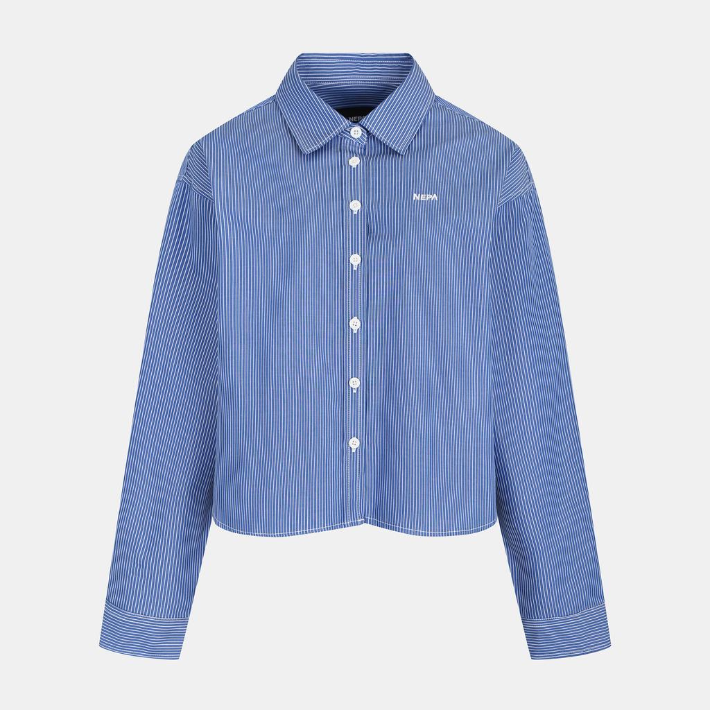 Nepa 7J21541 Women'S Life Striped Long Sleeve Shirt (Crop)