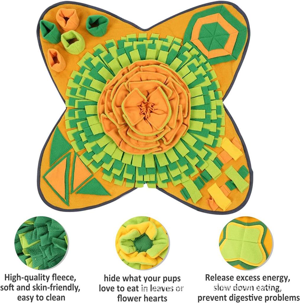Pet Training Sniffing Mat – Bite-Resistant Puzzle Toy for Cats and Dogs
