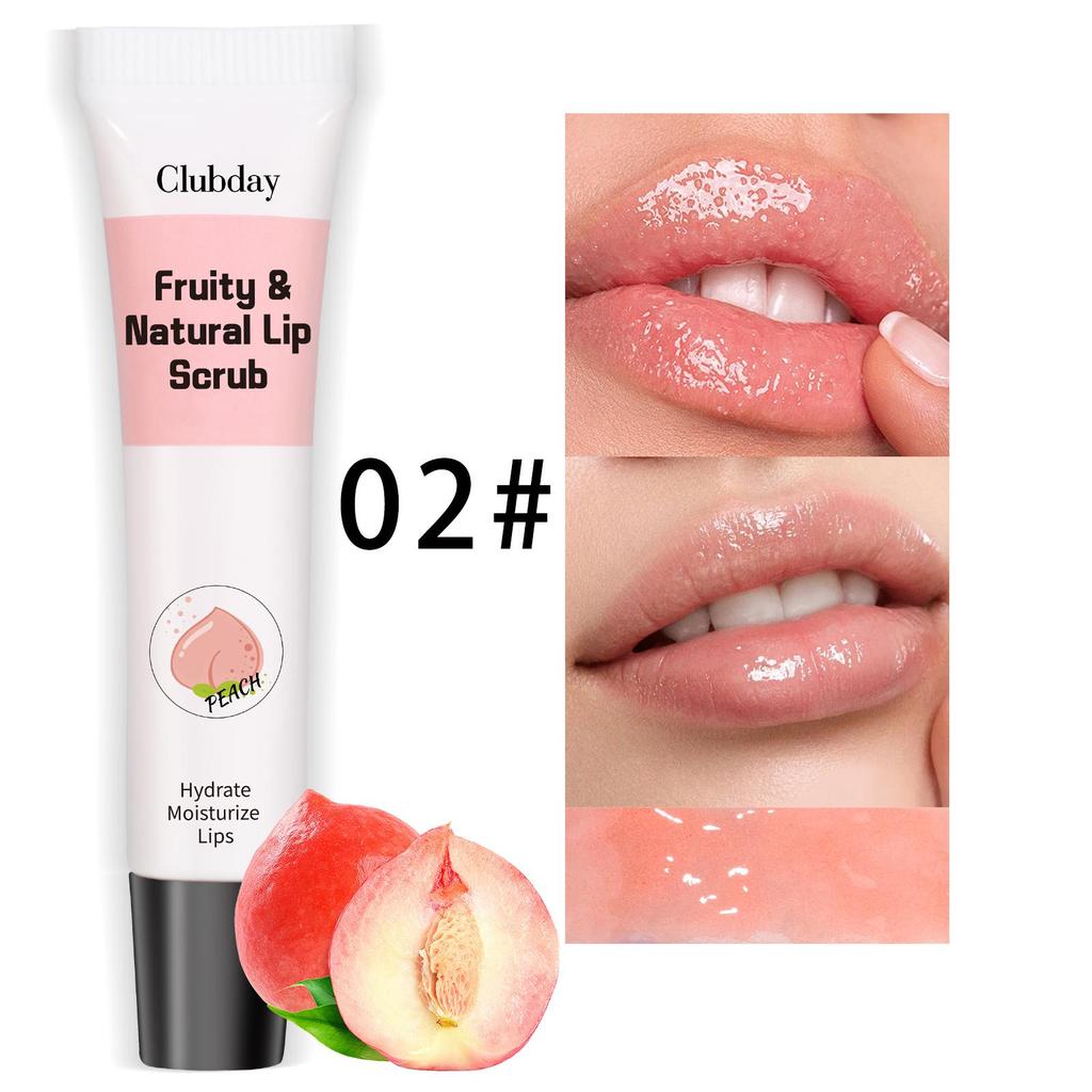 Clubday New Fruity Lip Scrub Exfoliates Dead Skin, Lightens Lip Lines, Lip Care C701-003