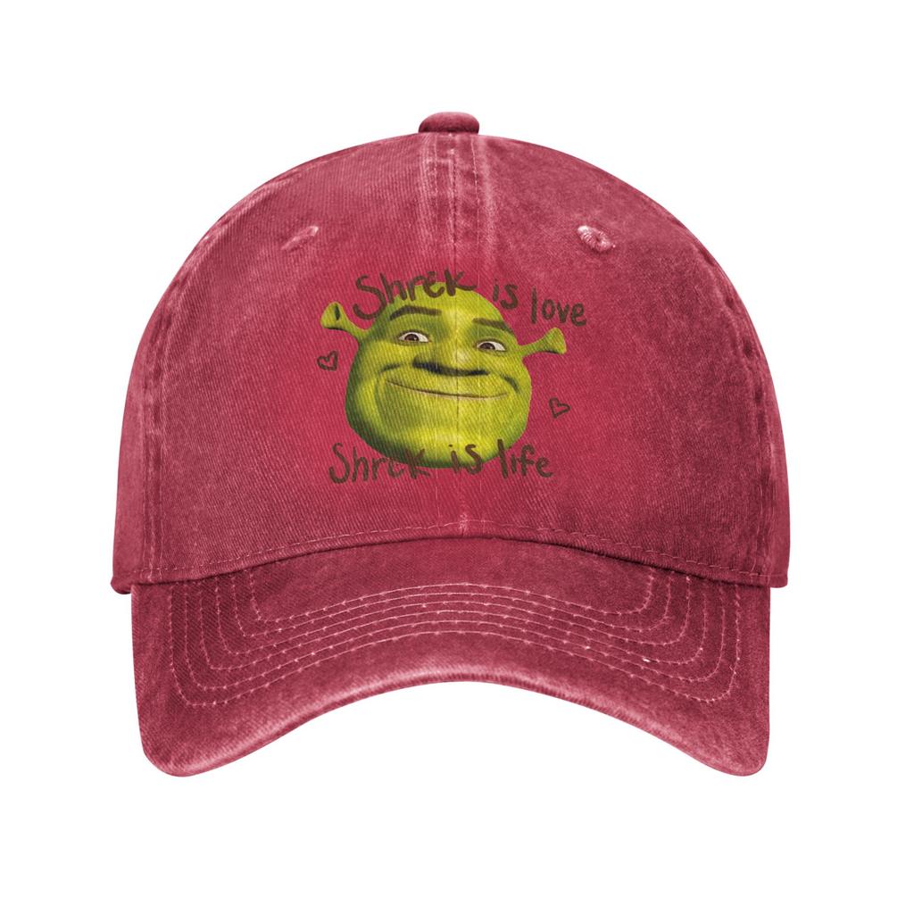 Shrekes Is Love Shrek Is Life Accessories Baseball Cap Men Women Fashion  Hats Cap Adjustable Trucker Hat