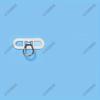 Ultra-thin 0.2mm Stainless Steel Clip: Silent Phone Gasket, Anti-Lost Metal Connector, Durable.