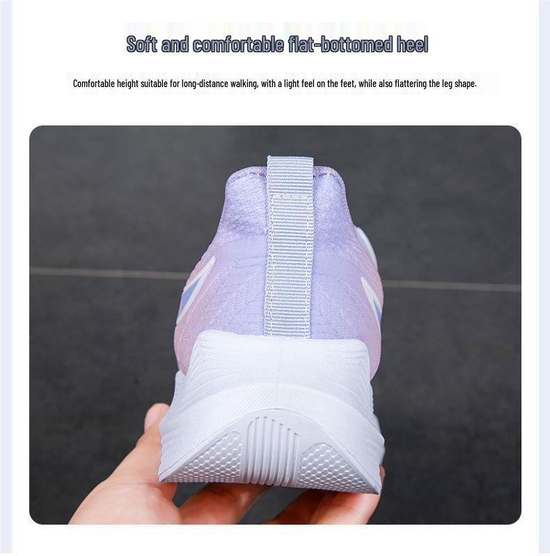 2025 Women's Shock-Absorbing Running Shoes - Soft Sole, Breathable & Lightweight for Students, Spring & Autumn