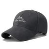 Four-Season Twill Cotton Embroidered Peak Baseball Cap, Fashionable Minimalist Peaked Cap, Outdoor Casual Sun Hat