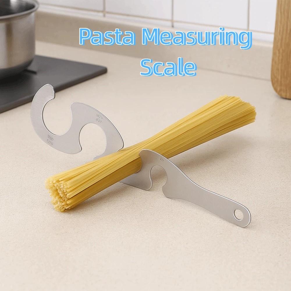 Stainless Steel Pasta Measuring Scale S Shaped Noodle Measure Spaghetti Measuring Tool for Home