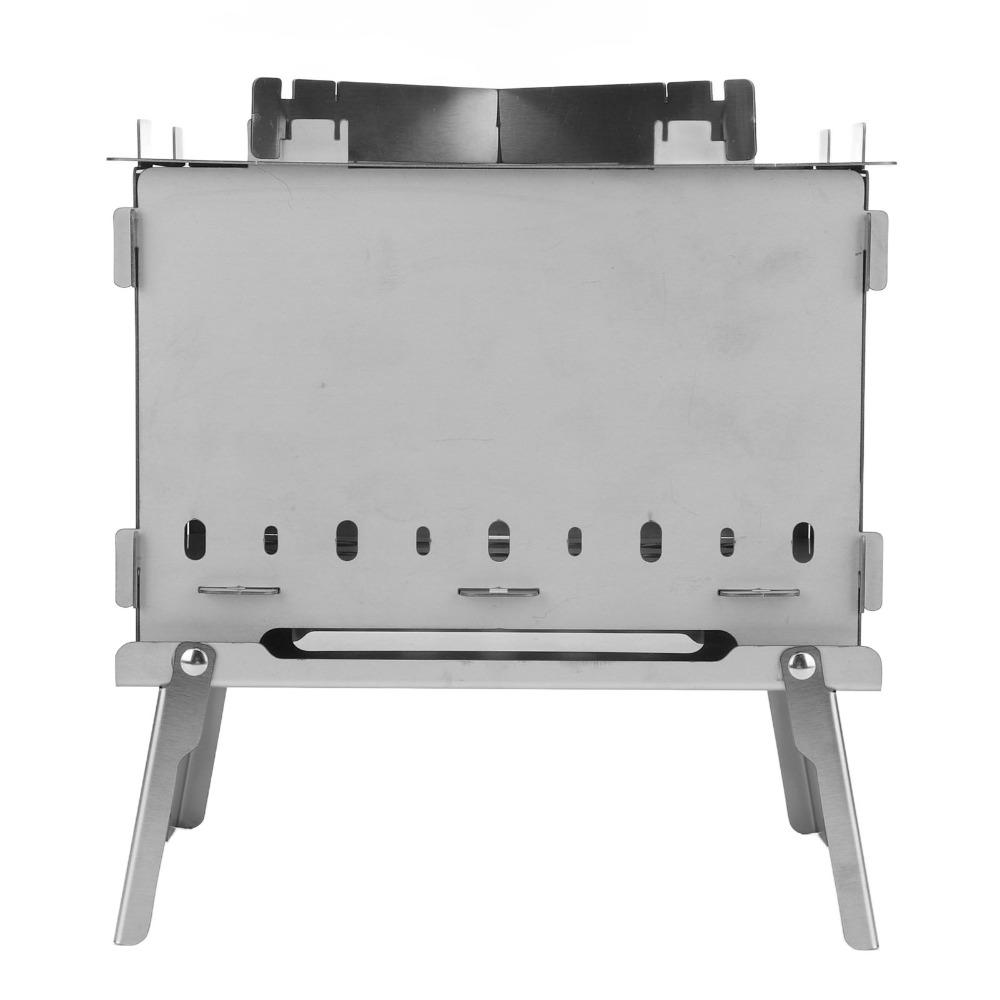 Compact Folding Backpacking Stove Portable Windproof Wood Burning Stove Wood Burning Stove  Camping