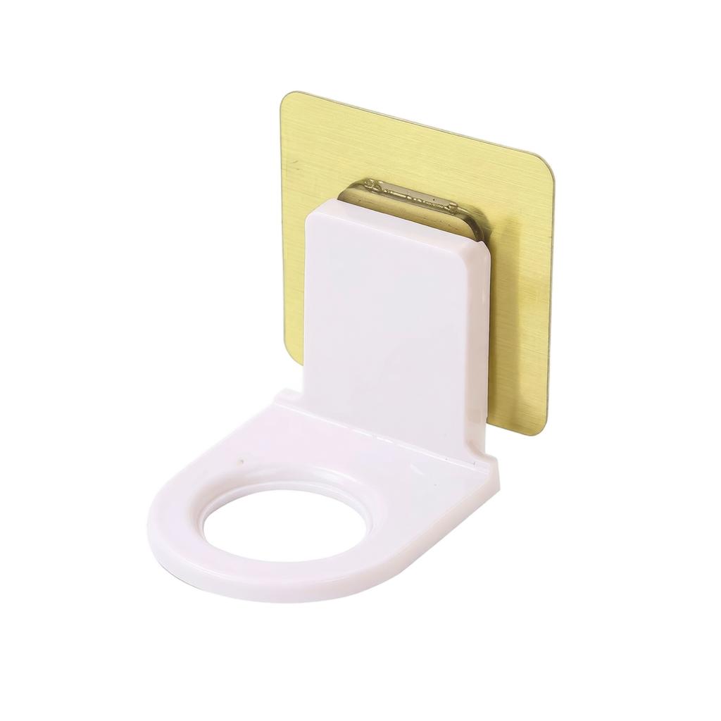 Wall Mounted Shower Gel Shampoo Bottle Holder Adhesive Bathroom Organizer Rack for Soap Dispenser and Accessories
