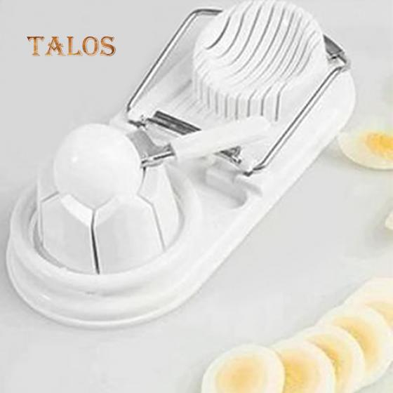 2 In 1 Multifunctional Home Tool Stainless Steel Cutter Chopper Peeler Egg Slicer Kitchen