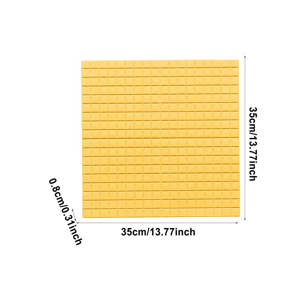 3D Wall Paper Decor 3D Foam Brick Wallpaper Wall Panel Textured Removable Wall Decor Peel And Stick Waterproof Home Appliances