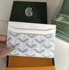 Goyard Unisex Card Holder: Stylish Coin Purse & Multifunctional ID Holder for Commuters. Versatile, Compact Design.