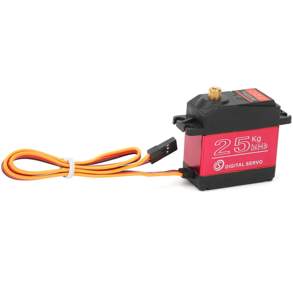 DS3225MG 25KG RC Waterproof Digital Servo with High Torque for 1 8 1 10 1 12 RC Car