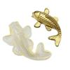 Flexible Mirrored Finish Carp Carp Silicone Mold For Resin Art Keychains Bookmarks DIY Projects Jewelry Making Tool