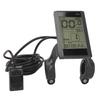 LCD displej pro elektrokolo 24V 36V 48V vodotěsný multifunkční 22,2mm S830 LCD displej pro