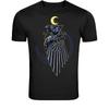 Mystic Raven Moon T-Shirt - Dark Occult Bird Graphic Tee