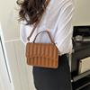 Fashionable Simple Crossbody Bag For Women In Black White Brown And Khaki Colors