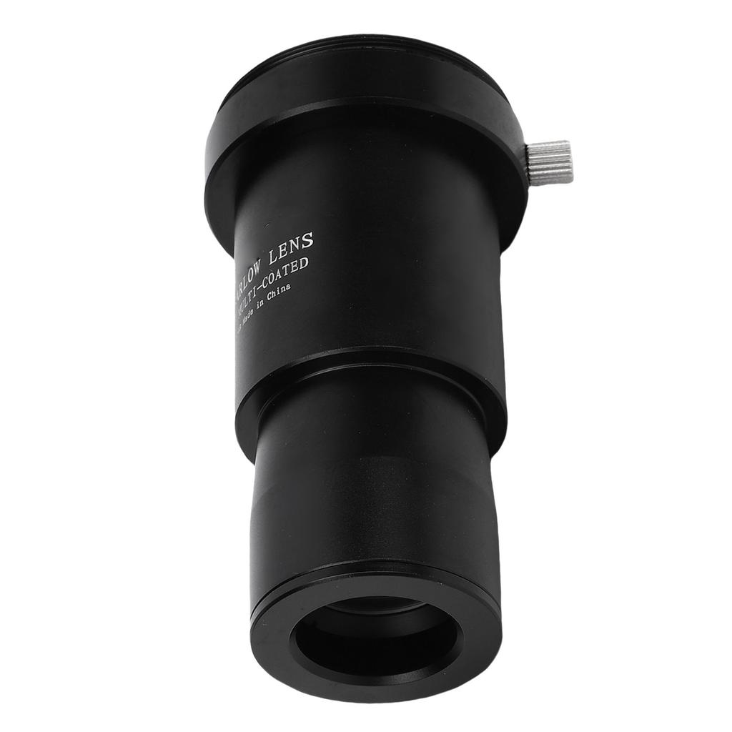 1,25 Zoll 5x Barlowlinse Optisches Glas Vollmetall Barlowlinse für Astronomisches Teleskop Zubehör