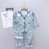 Unisex Children's Pajamas Set: Long Sleeve & Pants for Spring/Autumn