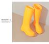Damesmode Hoge Waterdichte Antislip Rubberen Regenschoenen met Zachte Zool
