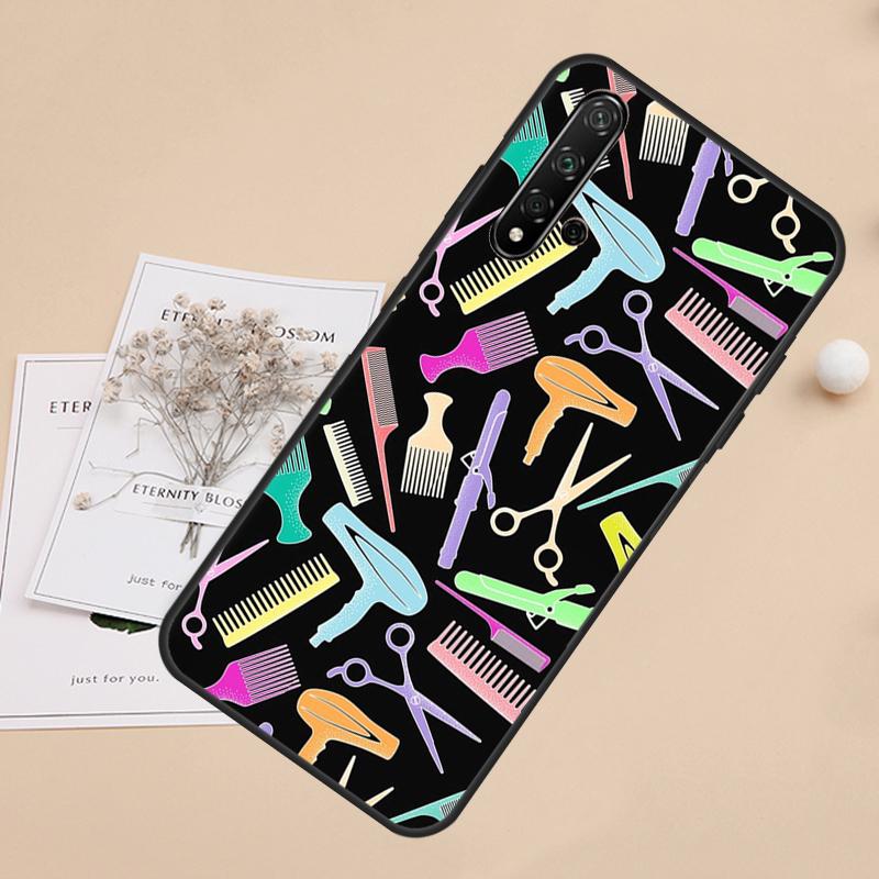 

Hair Stylist Hairdresser For Huawei Nova Y91 Y61 Y60 Y70 Y72 Y73 Y90 9 10 SE 7i 8i 11i 12i P30 P40 Lite P60 Pro Case Nova 10 SE